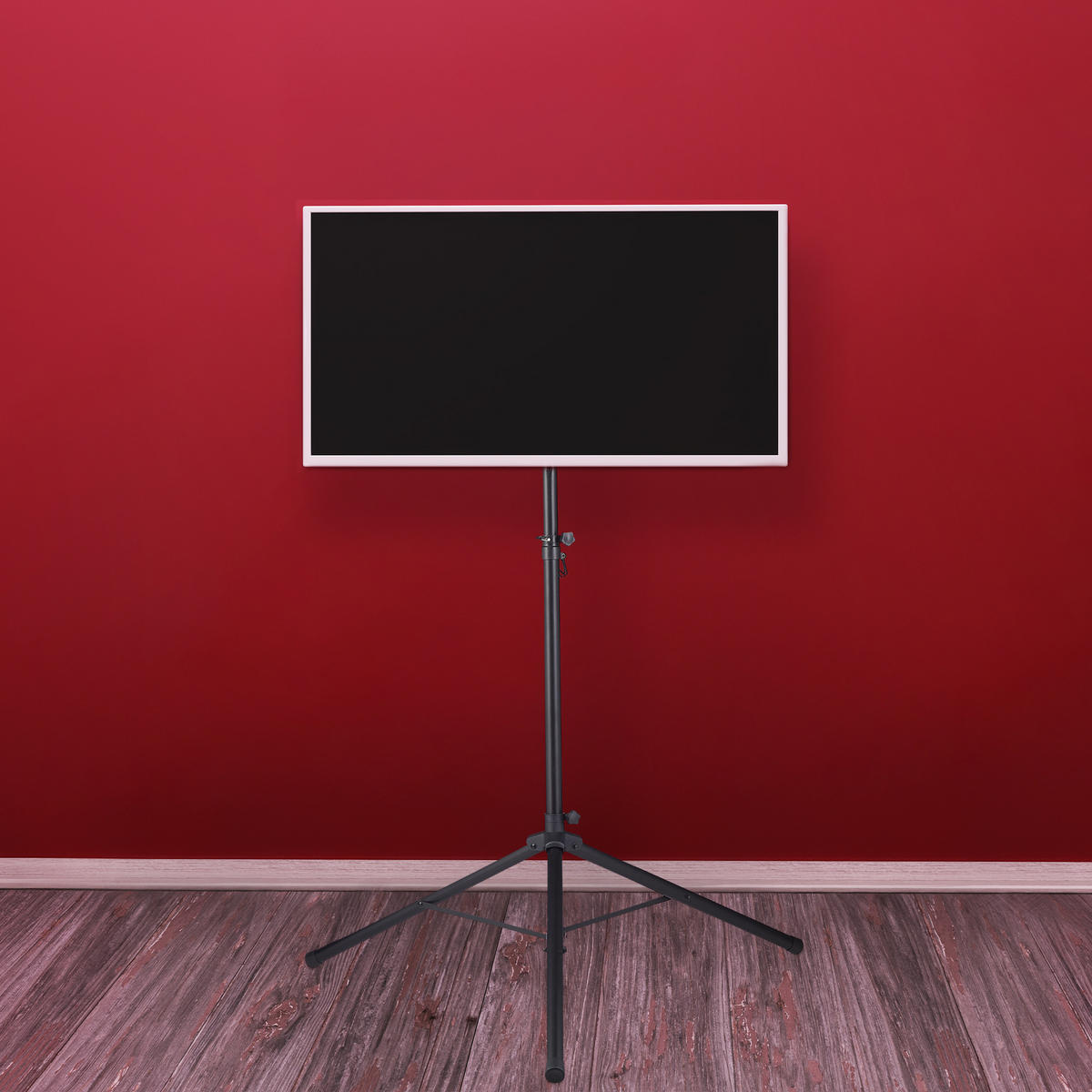 DARTSTÄNDER - Schwarz, Kunststoff/Metall (115/195/100cm) - Relaxdays