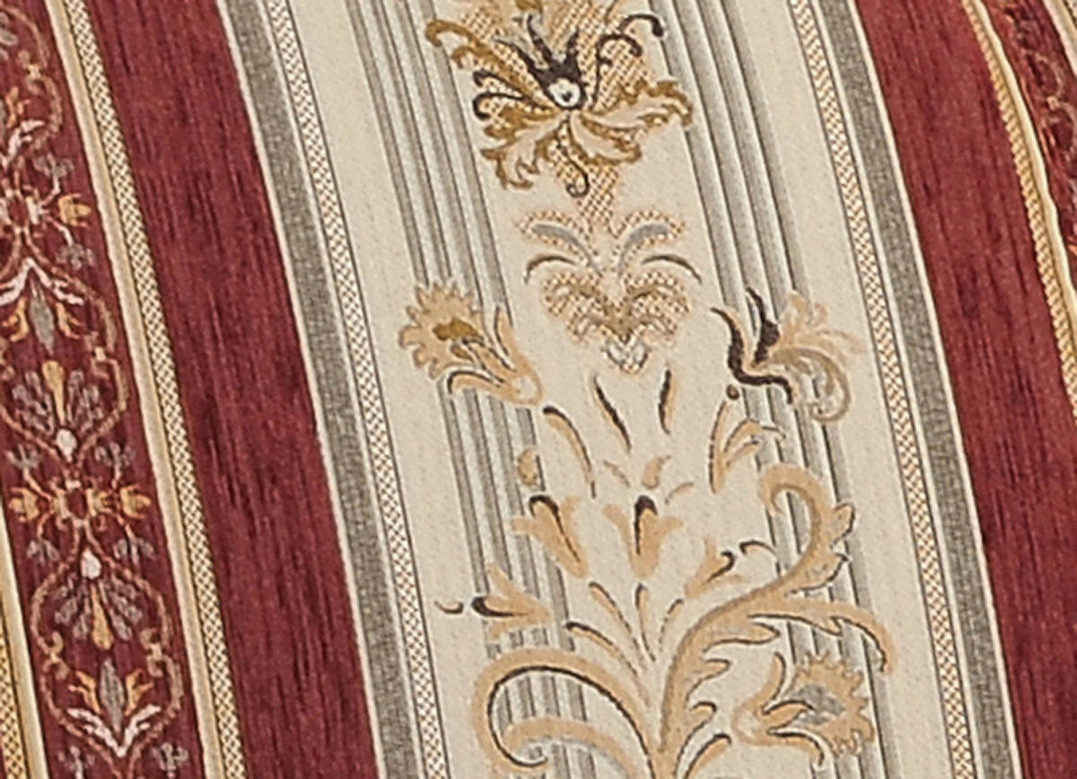 SESSEL Kama Bezug Chenille Buche nussbaum dunkel / rot - Rot, Kunststoff (96/83/86cm) - 58aufmkessel
