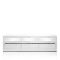 LOWBOARD Cogo-61 - Weiß, Holzwerkstoff (217/63/42cm) - Lomado