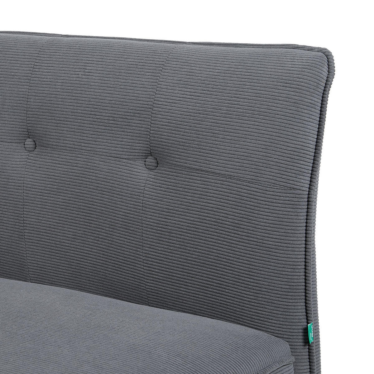 SITZBANK EMILIA - Grau, Metall (156/88/65cm) - DUBI Möbel