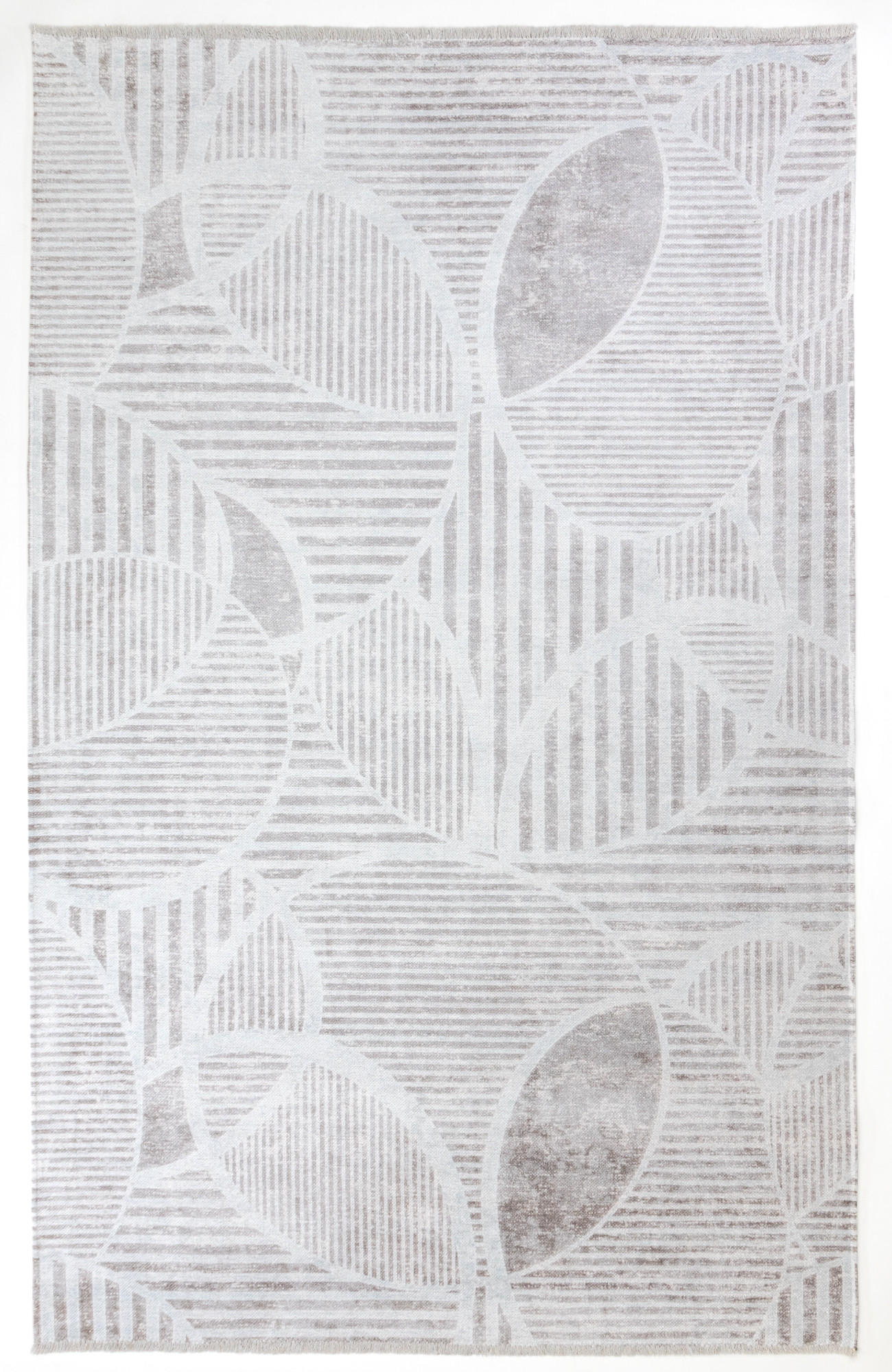 Tesso Living Kurzflor-Teppich Beige 120x160 cm