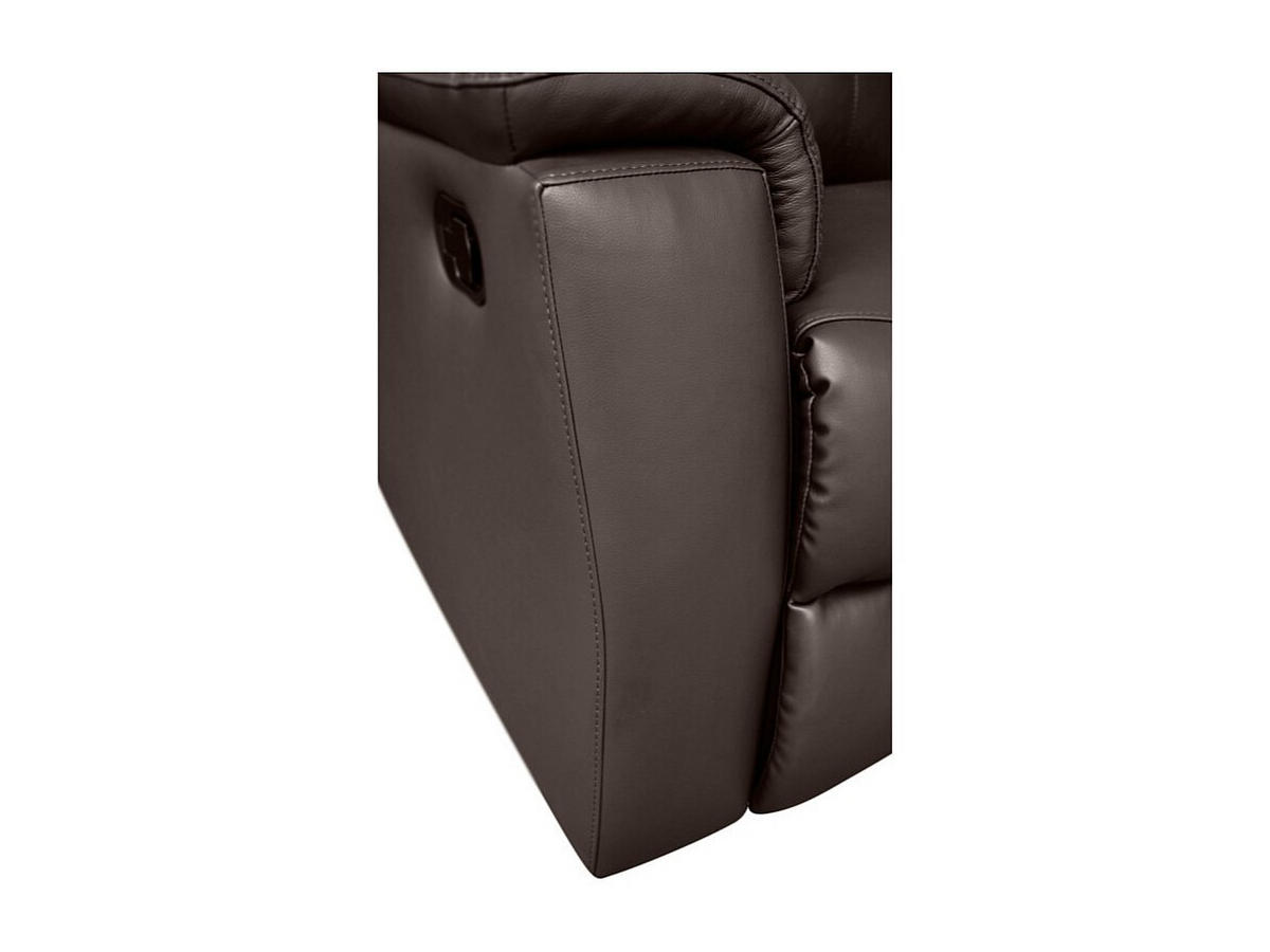 RELAXSOFA Leder Ecksofa - Braun - EVASION - Braun, Leder (217/217cm) - Vente-Unique