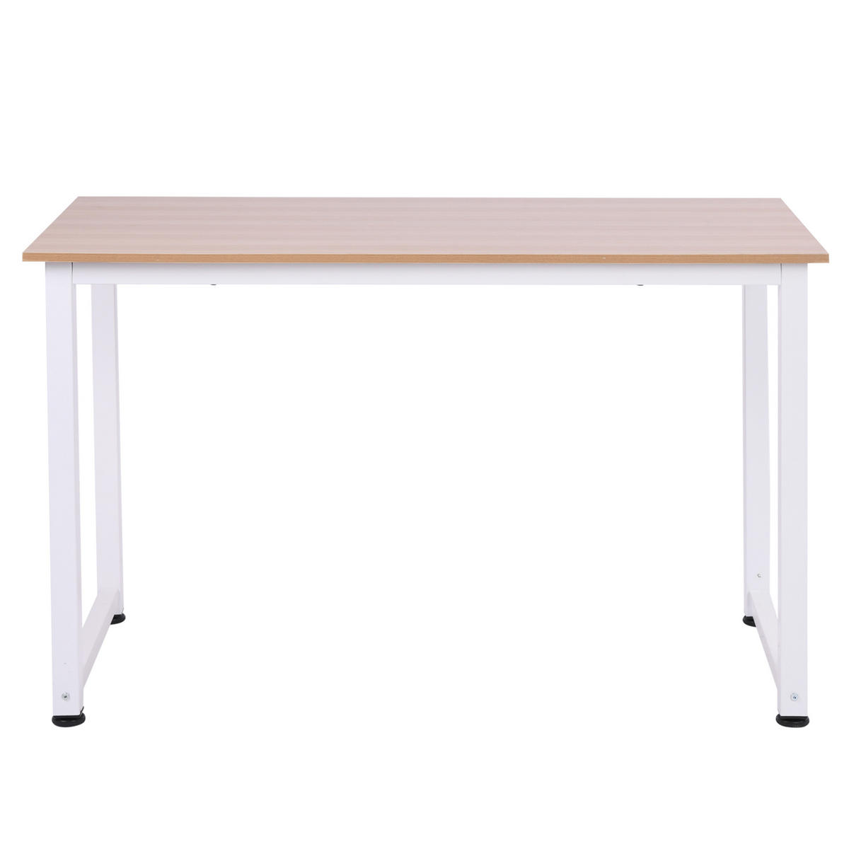 BÜROTISCH Eiche, Weiß 1 Stück - Multicolor, Holzwerkstoff (80/45/76cm) - GiPP