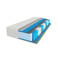 TASCHENFEDERKERNMATRATZE COMFORT 90x200 cm - Weiß, Textil (90/200cm) - Mebligo