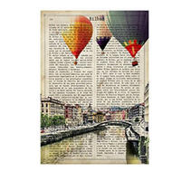 POSTER Vintage Von Bilbao 2. A4 Rahmenlos - Klar, Papier (29.7/5/21cm) - Nacnic