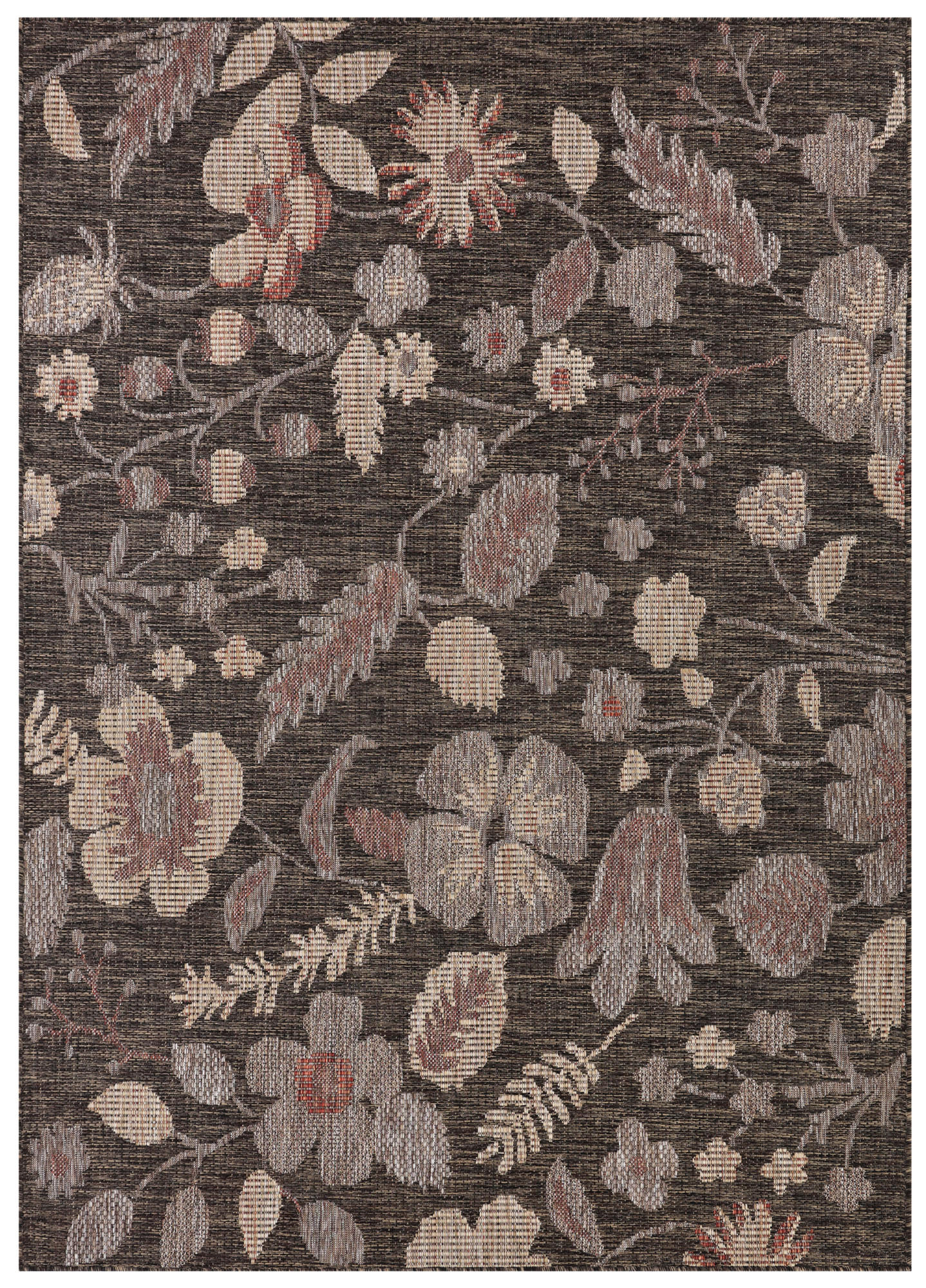 TEPPICH MELISSA DUNKELBRAUN 150/240 cm - Dunkelbraun, Textil (150/240cm) - Tapiso