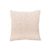 KISSEN Tierno Furry Weiß 45/45/15 cm - Weiß, Kunststoff/Textil (45/45cm) - Present Time