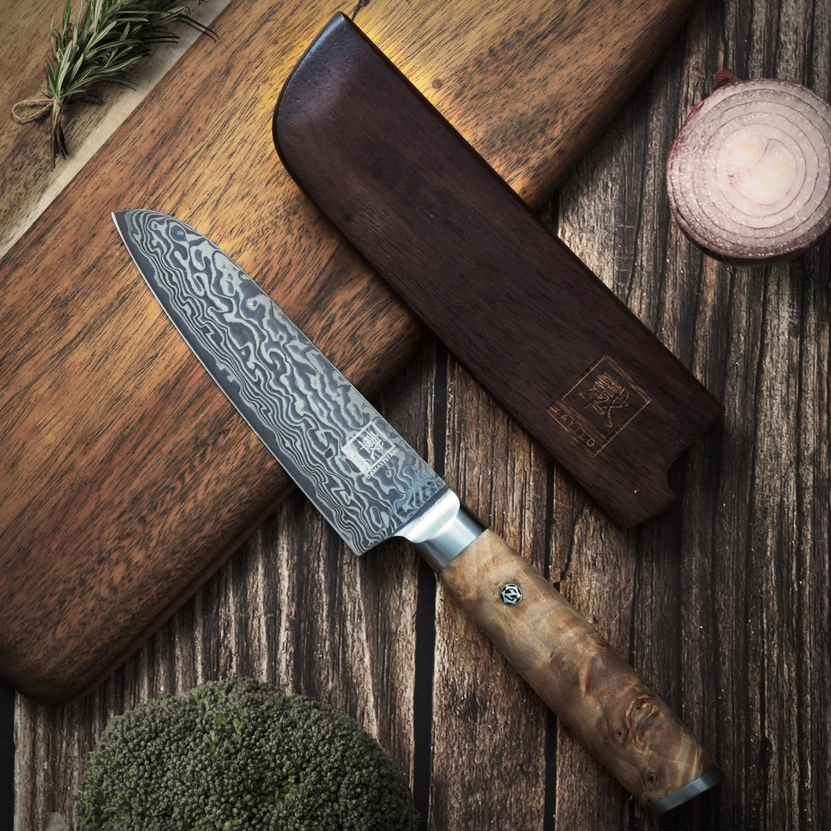 KLINGENSCHUTZ HOLZ 16 cm - Braun, Holz (1/1/1cm) - Zayiko