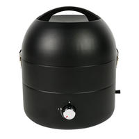 GASGRILL Grill-To-Go - Schwarz, Metall (35/43/35cm) - TAINO