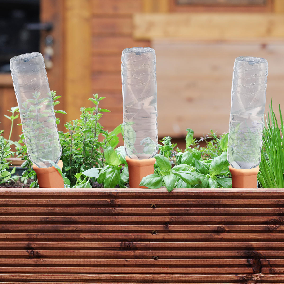 8XTONKEGEL - Hellbraun, Keramik (5/13/4.5cm) - Relaxdays