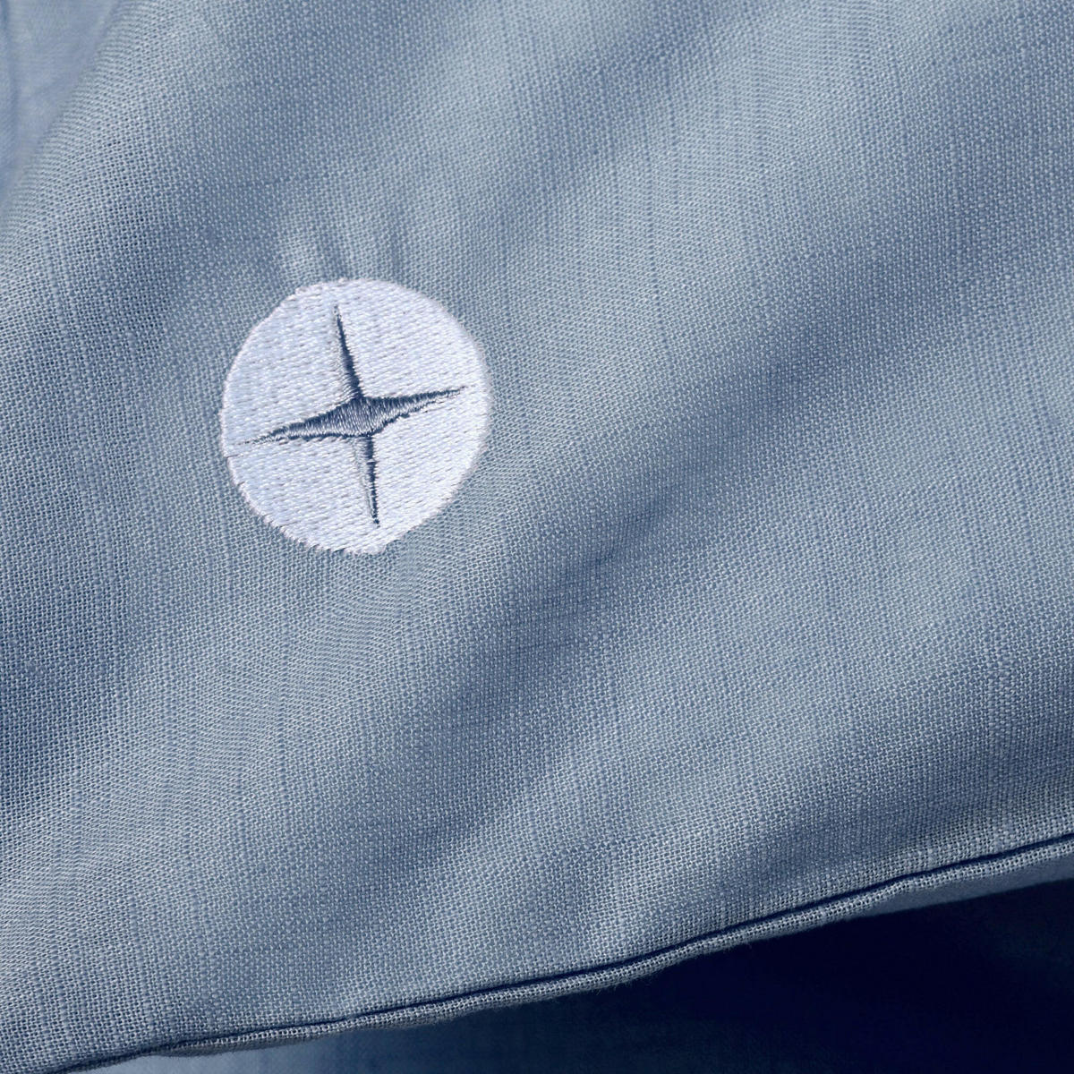 BABYBETTWÄSCHE Blau Grau - Blau, Textil (80/80cm) - nordic coast company