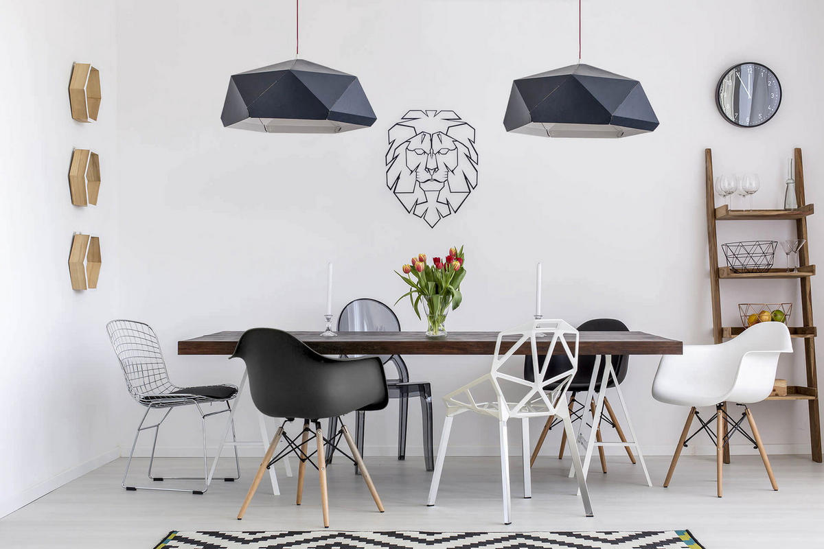 WANDDEKO Schwarz 80/61 cm - Schwarz, Metall (1.81/61/2cm) - KUNSTLOFT