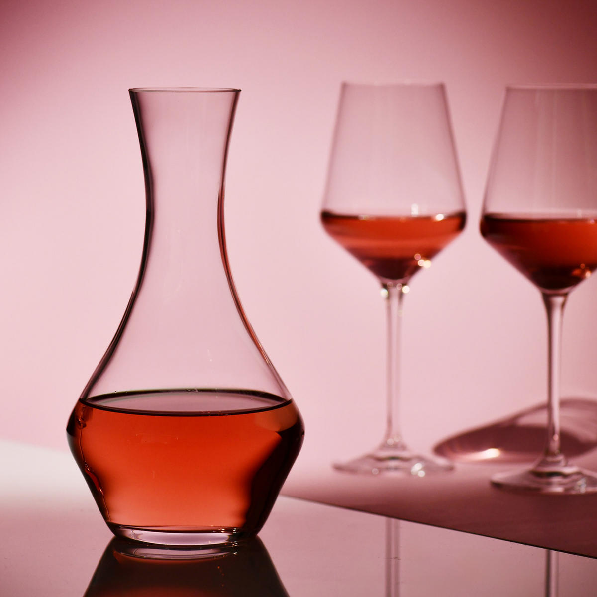 WEINDEKANTER, 1 Stk., 750 ml, Handgemacht - Transparent, Glas (0.75L) - Krosno Glass