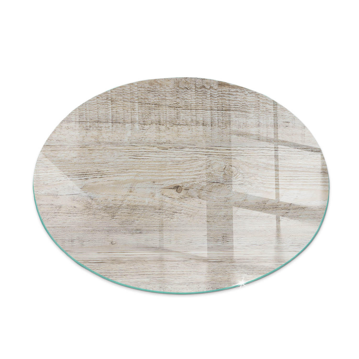 ArtPrintCave Glasplatte Beige 60x60x0.4 cm