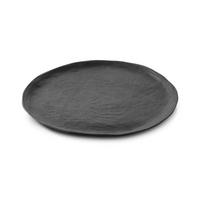 TELLER FLACH YLI 26,5 CM Matt schiefer style - Schieferfarben, Keramik (26.5cm) - Revol Porcelaine France