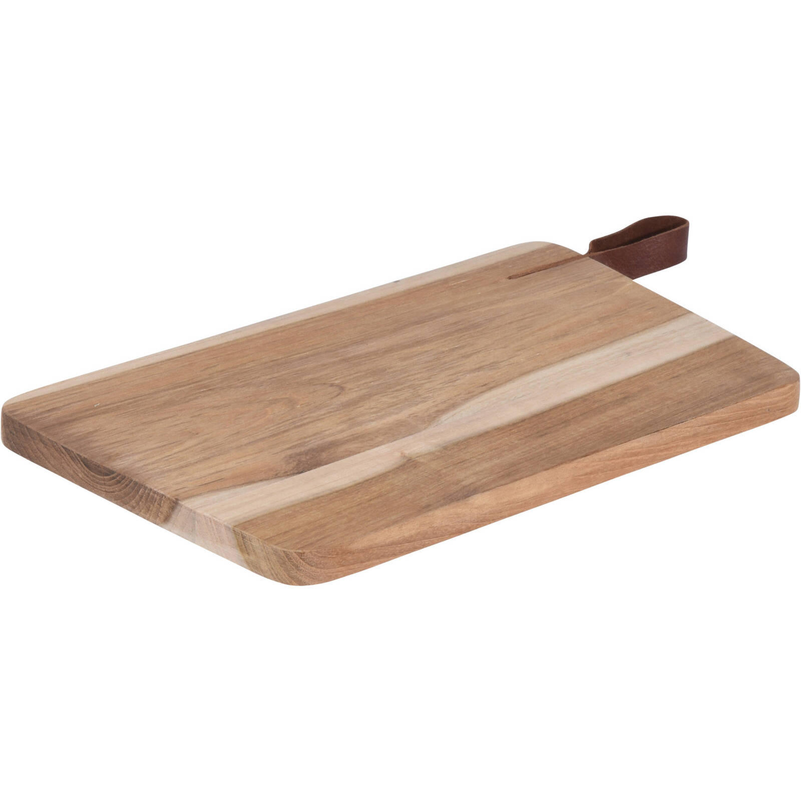 SCHNEIDEBRETT Teakholz - Braun, Holz (18/30cm)