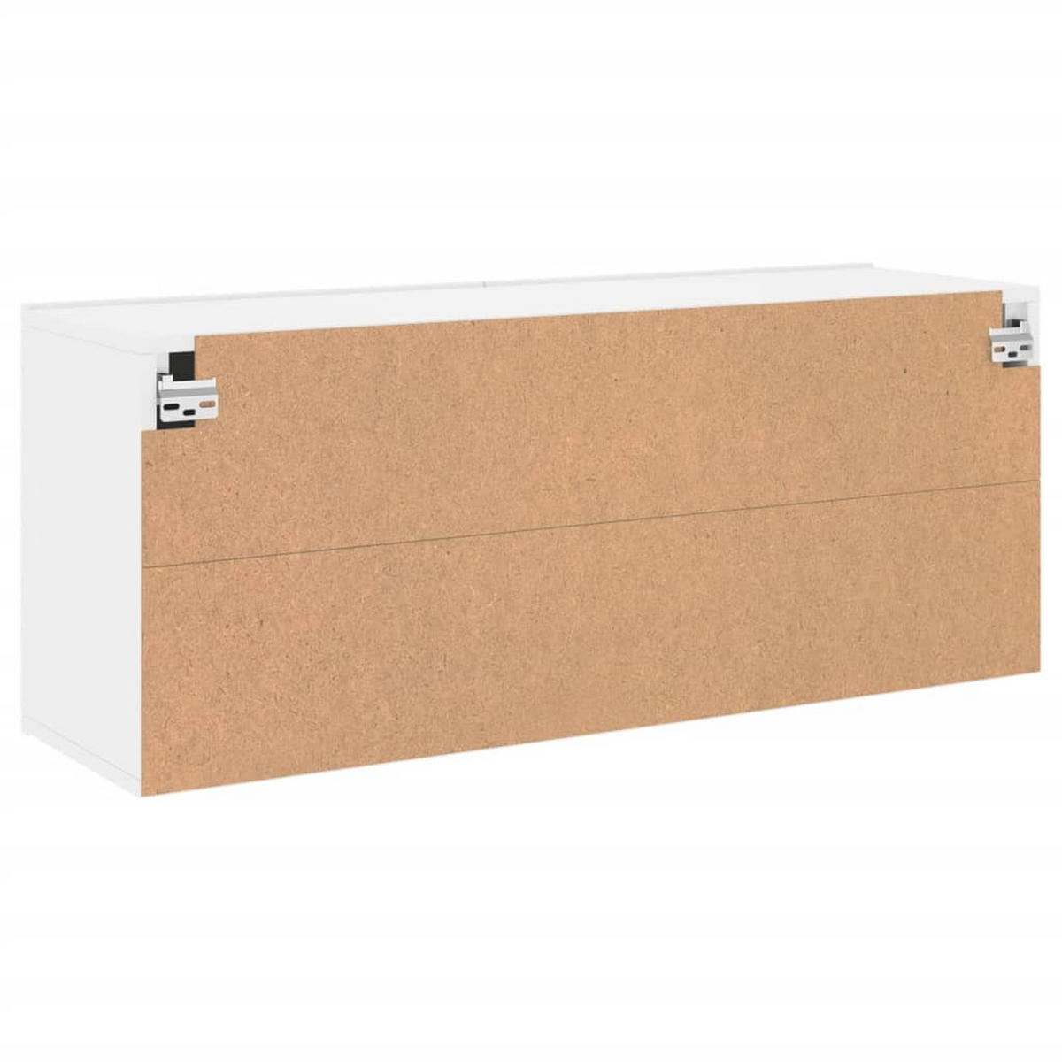 TV-WANDSCHRANK Weiss 100/30/41 Cm - Weiß, Holzwerkstoff (30/41/100cm) - vidaXL