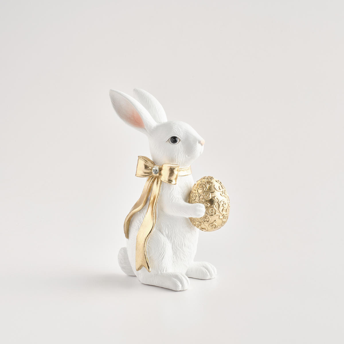 DEKOFIGUR George - Weiß, Kunststoff (10/24/14.5cm) - home&you