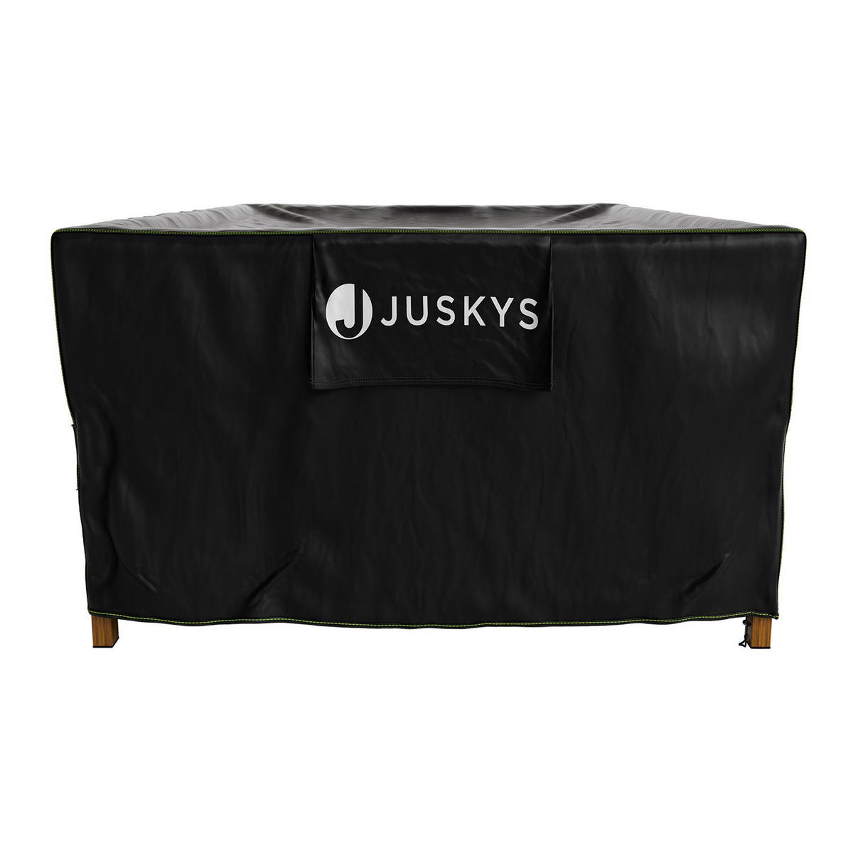 GARTENMÖBELABDECKUNG CoverSafe Pro schwarz - Schwarz, Kunststoff (140/75/220cm) - Juskys