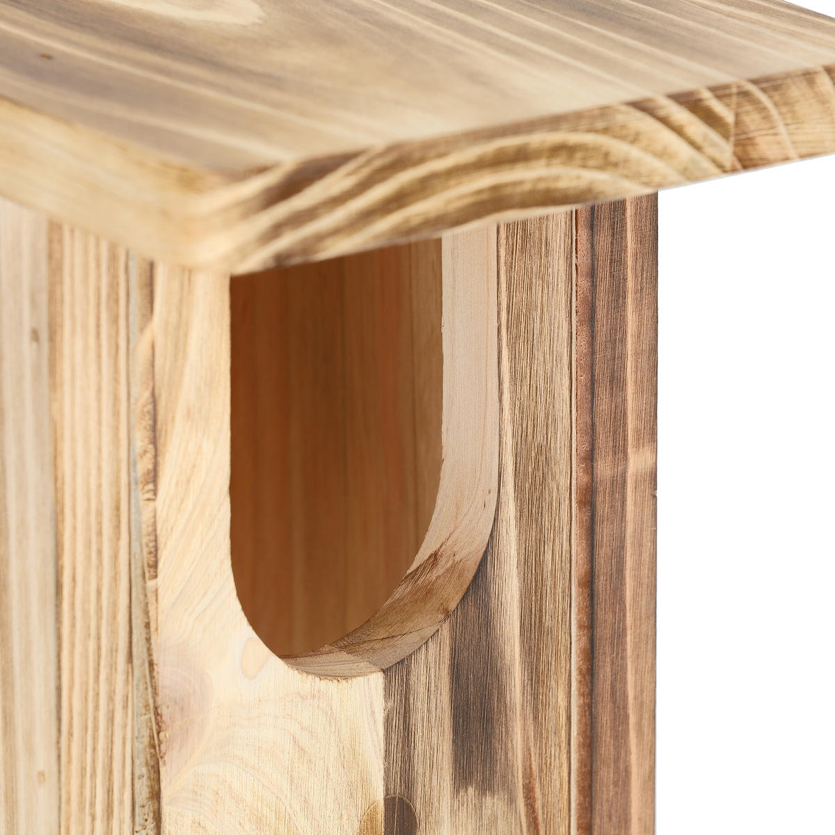 NISTKASTEN - Hellbraun, Holz (15/25/21.5cm) - Relaxdays