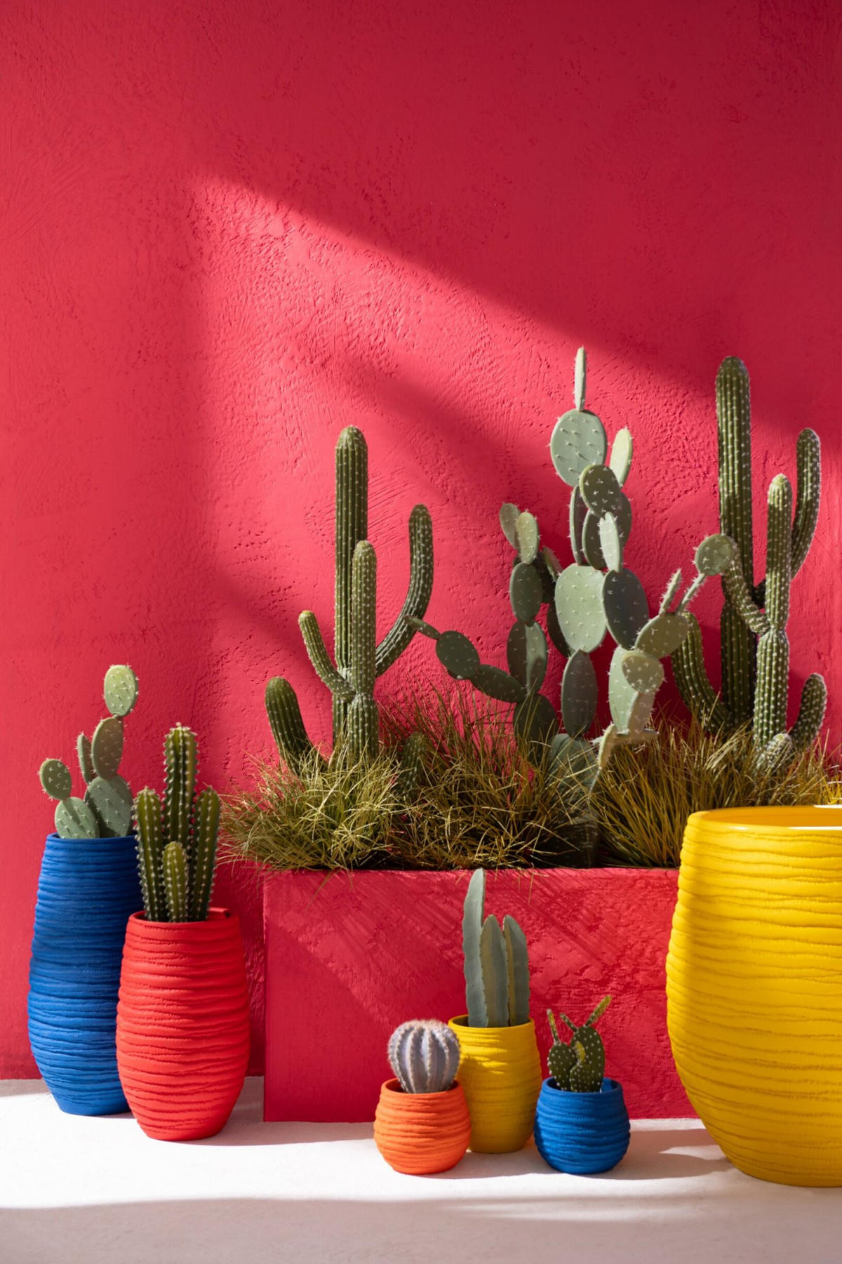 BLUMENTOPF FIESTA - Töpferei - Orange - S - Ø 14 cm - Orange, Keramik (14/14cm) - J-Line