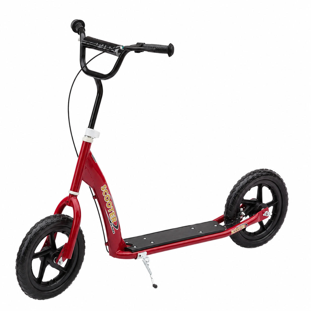 KINDERROLLER Megan Rot höhenverstellbar 88 cm - Rot, Kunststoff/Metall (80/120/52cm) - Jamb
