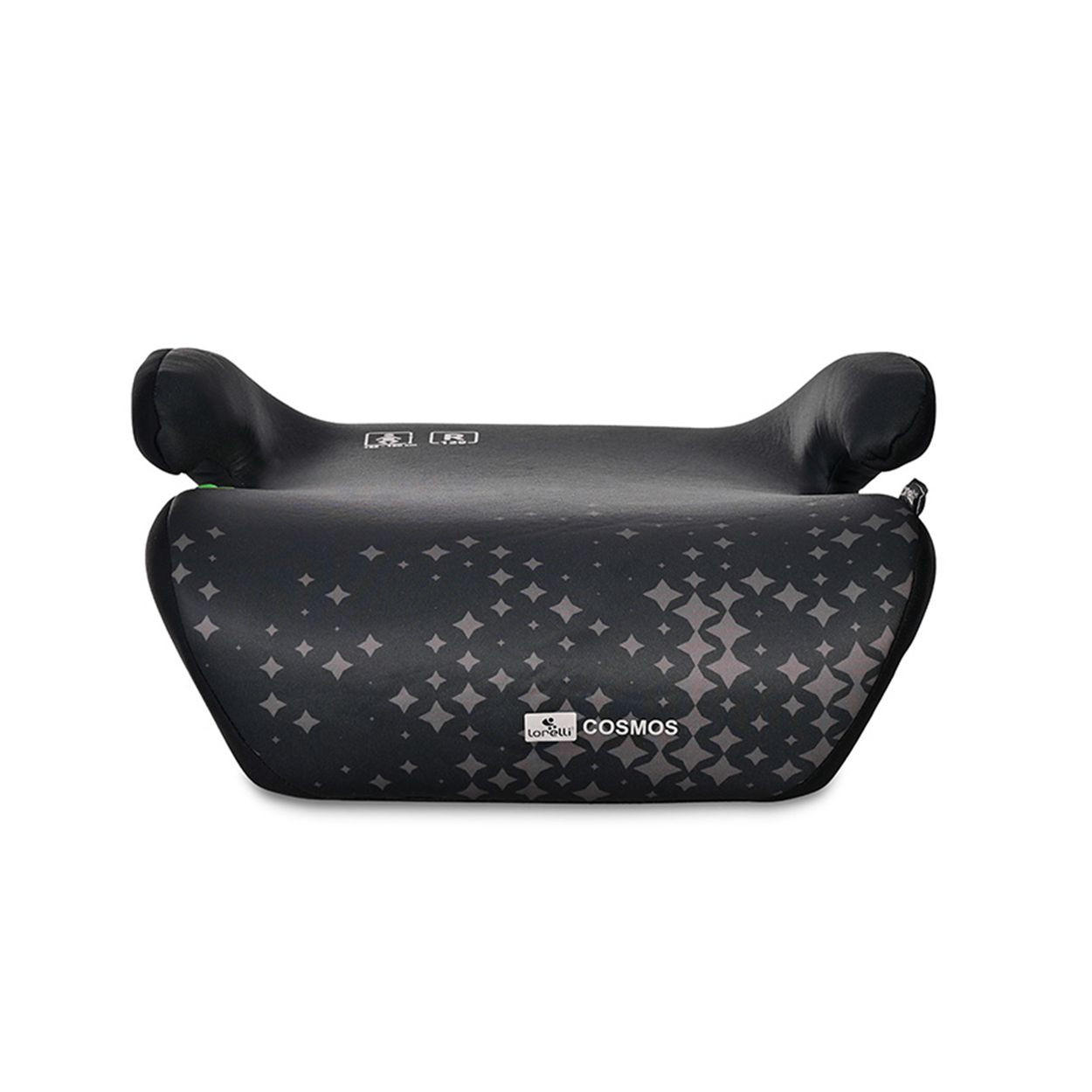 KINDERSITZ Cosmos i-Size schwarz (125-150cm) Isofix, Bezug, abnehmbar, Armlehne - Schwarz, Kunststoff (43/20/38cm) - Lorelli