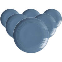SPEISETELLER Levi Blau ø 27 cm 6er Set - Blau, Keramik (27cm) - Ritzenhoff Breker