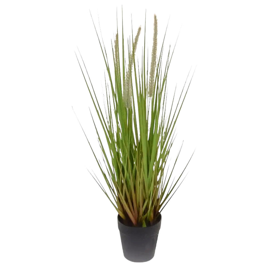 KUNSTPFLANZE Künstliches Gras - Alfons 52 cm - Grün, Kunststoff (52cm) - aplanta