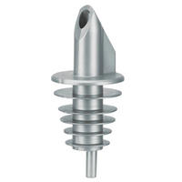 AUSGIESSER - BILLY - Silberfarben, Kunststoff (3.5/7.5/3.5cm) - ich-zapfe