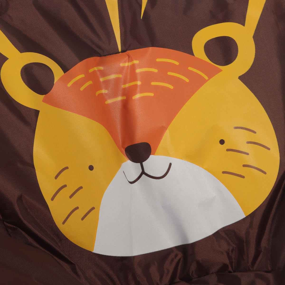 MOONCHAIR - temno rjava, kovina/umetna masa (50/47/48cm) - Relaxdays