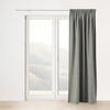 FERTIGVORHANG mit Schlaufenband grau 140 x 280 cm - Grau, Textil (140/280/1cm) - Dekoria