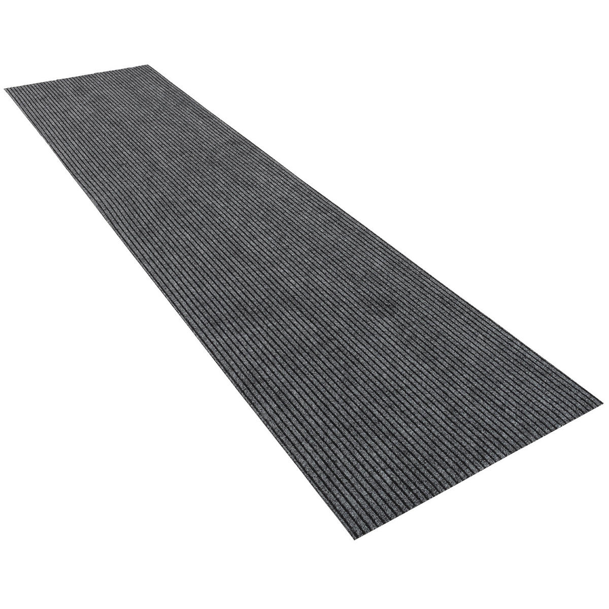 SCHMUTZFANGLÄUFER FUSSMATTEN LÄUFER CLEAN - Grau, Textil (80/240cm) - Snapstyle
