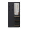 GARDEROBE Buket Anthrazit mit Spiegel 9253 - Anthrazit, Holzwerkstoff (70/150/15cm) - moebel17