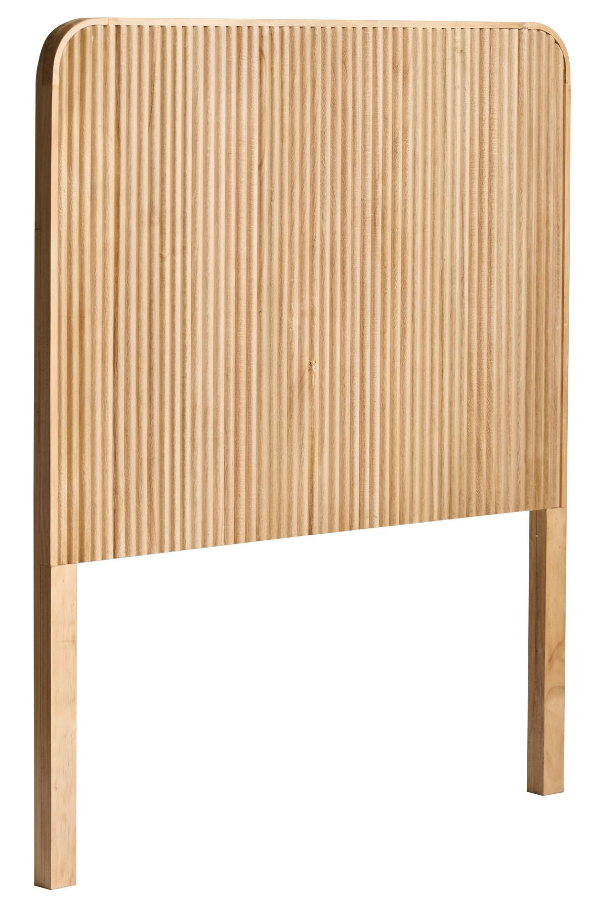BETTKOPFTEIL Rechteckig Braun 90 cm - Braun, Holz (90/108.5/3.5cm) - Nordlys