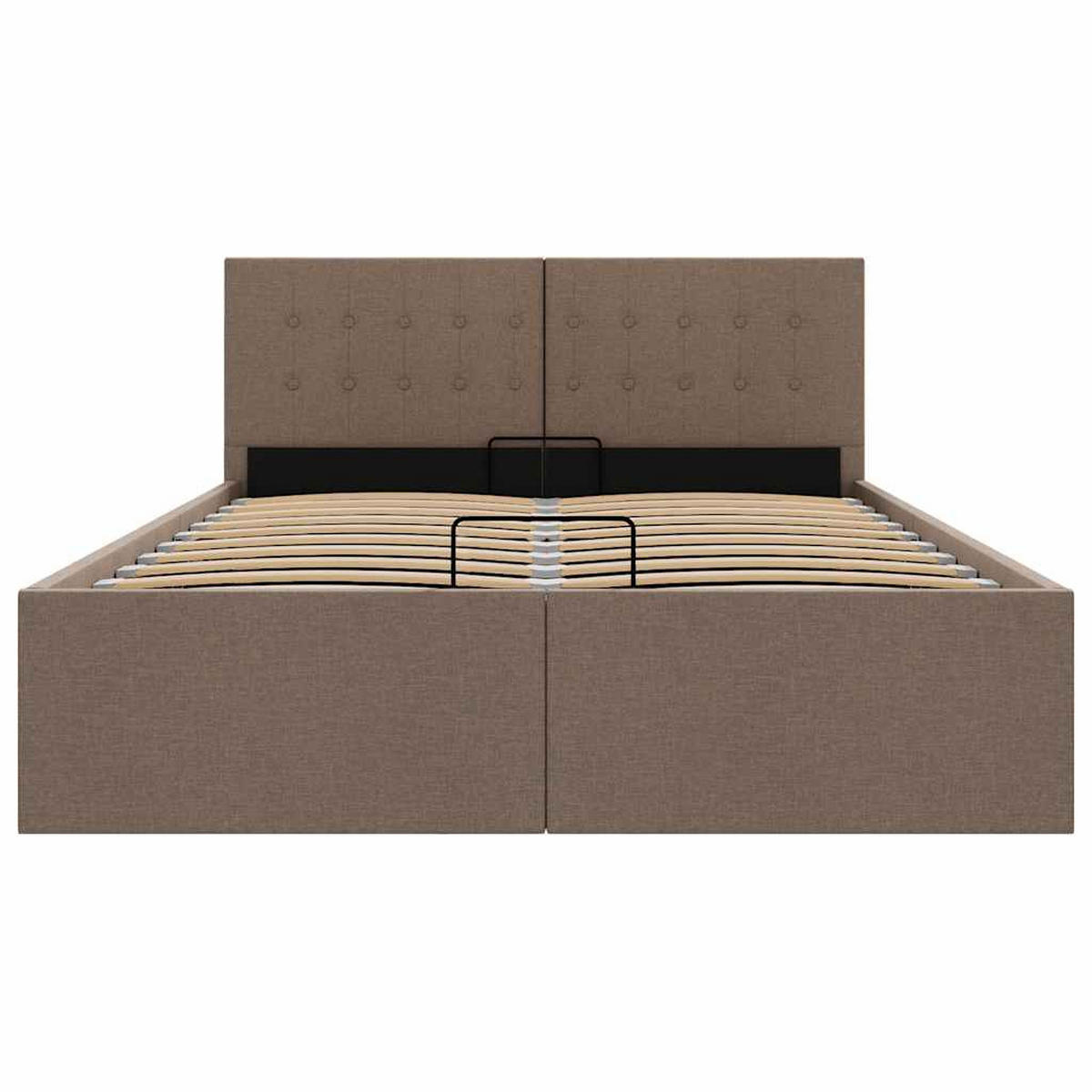 METALLBETT Hutchison 148/211 cm - Grau, Metall (140/200cm) - Nettlife
