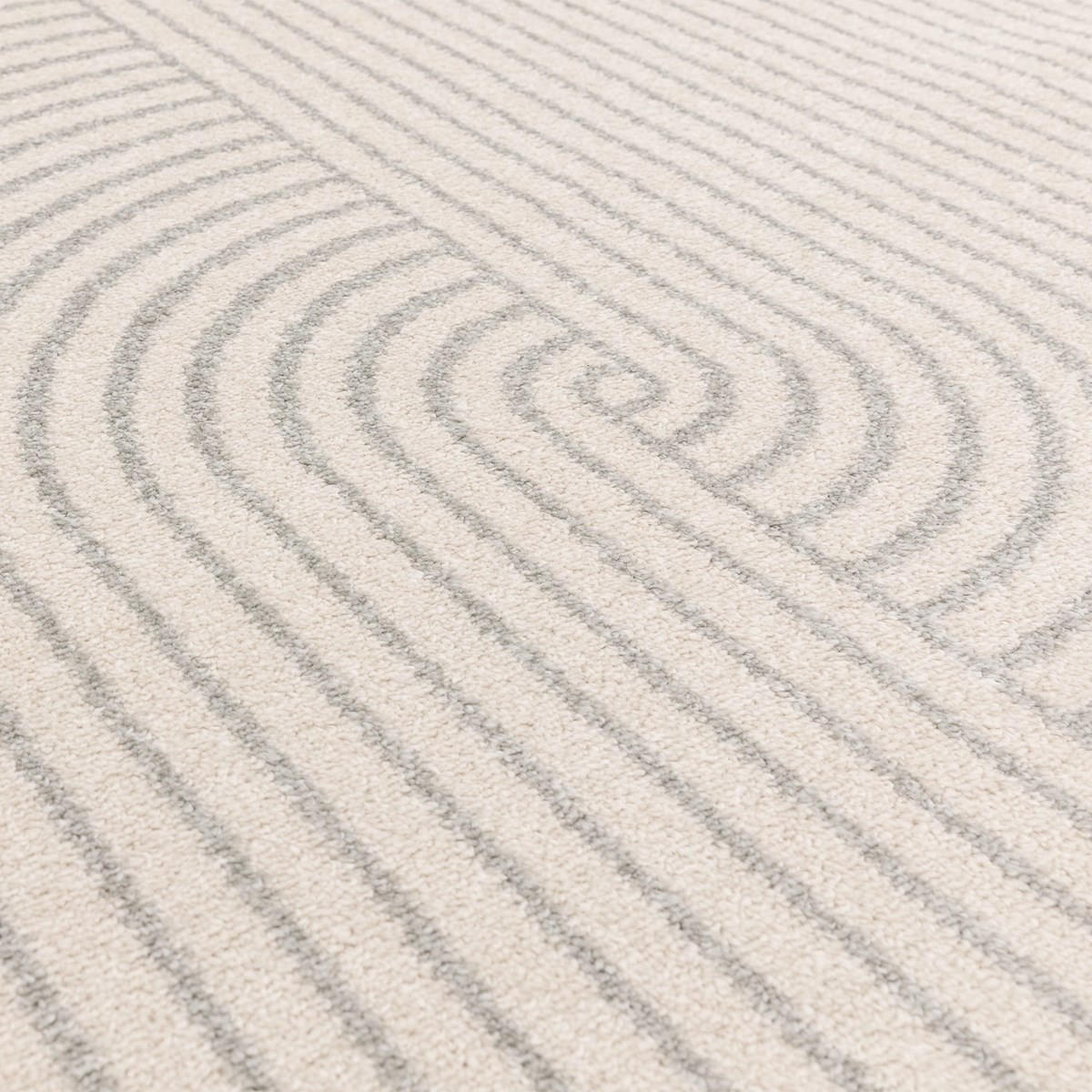 TEPPICH Moderner flachgewebter ARCHY Beige 120 x 170 cm - Beige, Textil (120/170cm) - Novatrend