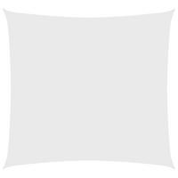 SONNENSEGEL Oxford-Gewebe Quadratisch 4x4 m Weiß - Weiß, Textil (400/400cm) - furnicato