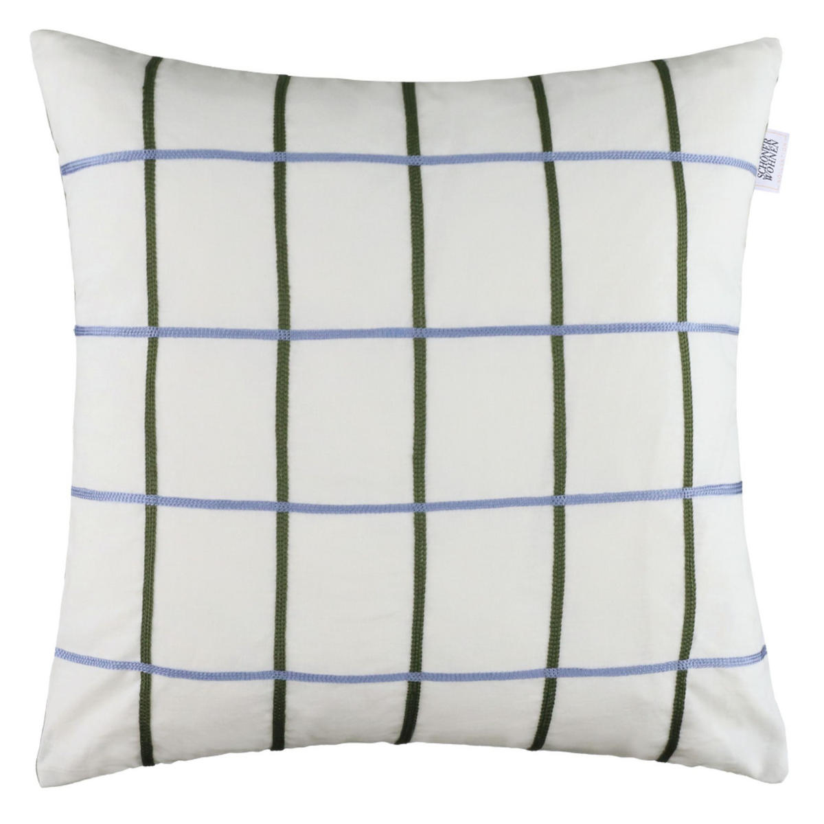 ZIERKISSENHÜLLE PERFORM - Grün, Textil (45/45cm) - Schöner Wohnen
