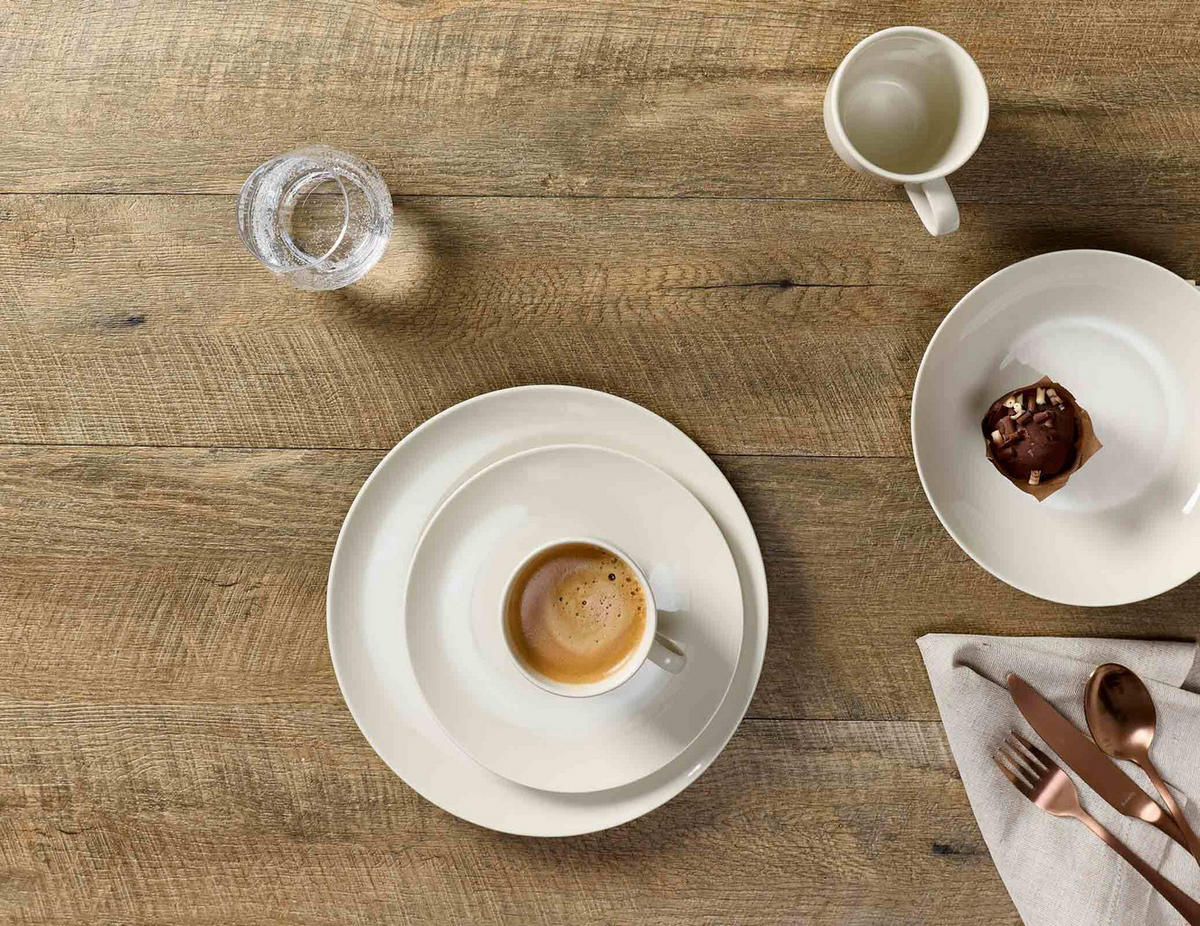 TAFELSERVICE Casablanca weiß 8er Set - Weiß, Keramik (1/1/1cm) - Ritzenhoff Breker