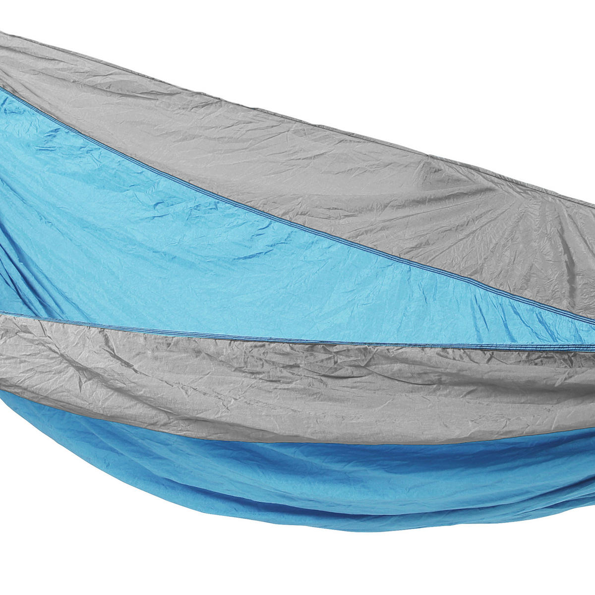 HÄNGEMATTE Camping Hellblau/Hellgrau - Blau, Textil (140/1/270cm) - SVITA