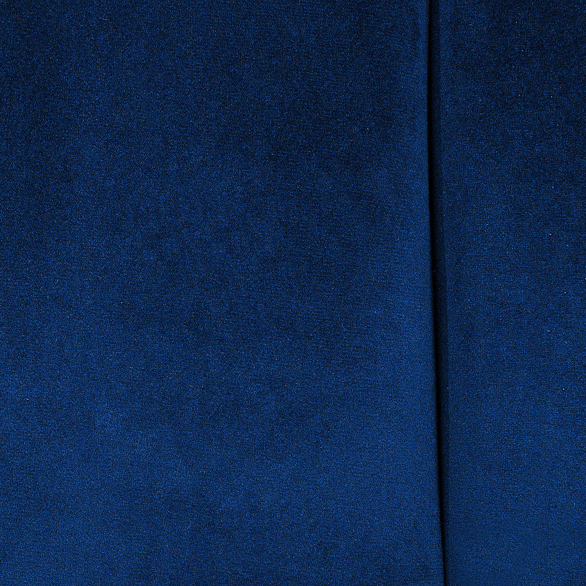3-SITZER-SOFA Samtstoff Kobaltblau Alsvag - Hellblau, Textil (191/73/73cm) - Beliani