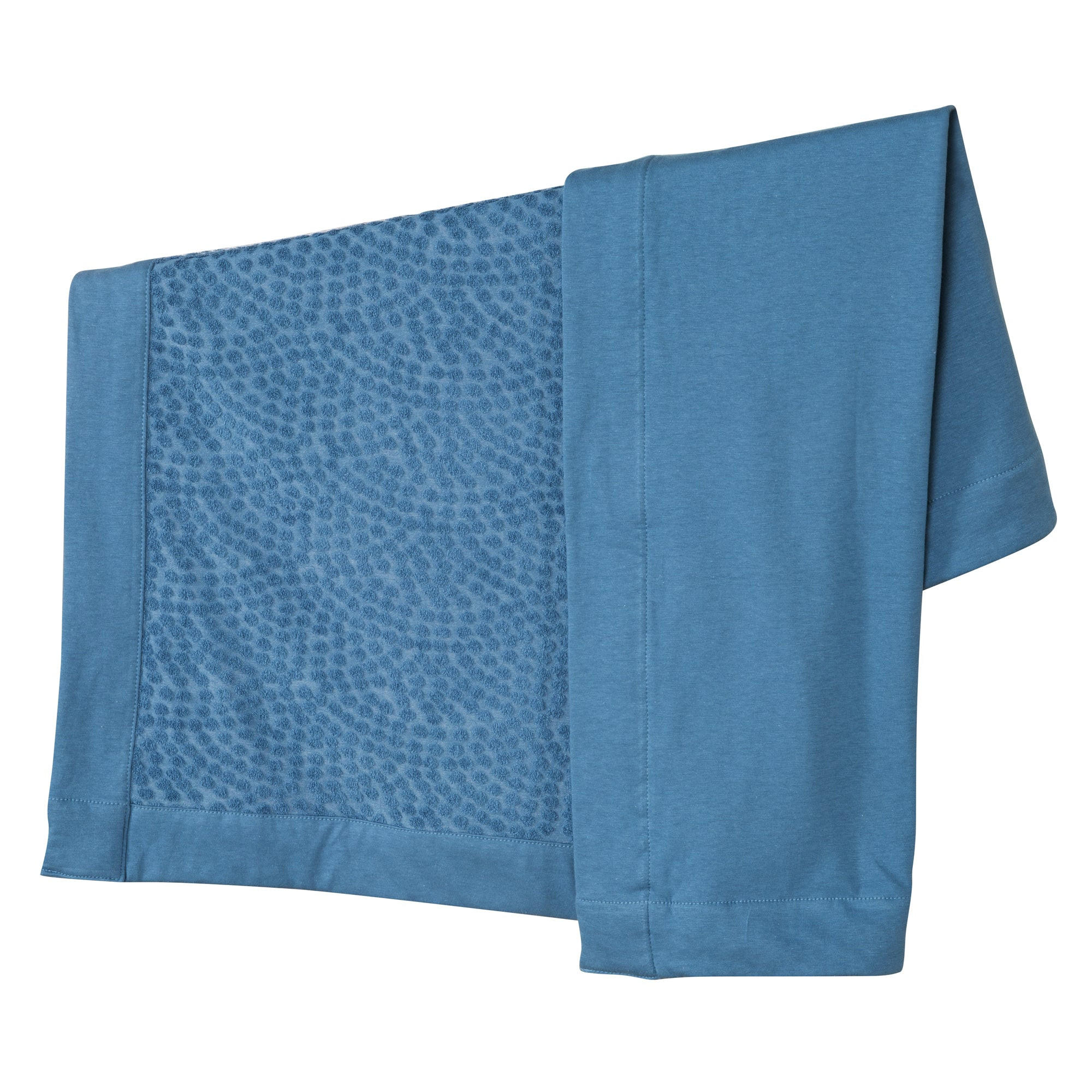 BABYDECKE 80 x 80 cm Seashells indigo - Blau, Textil (80/80cm) - Roba