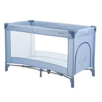 REISEBETT so gifted Blau P weiche Matratzenauflage, Seiteneingang - Hellblau, Metall (60/120cm) - Kikka boo