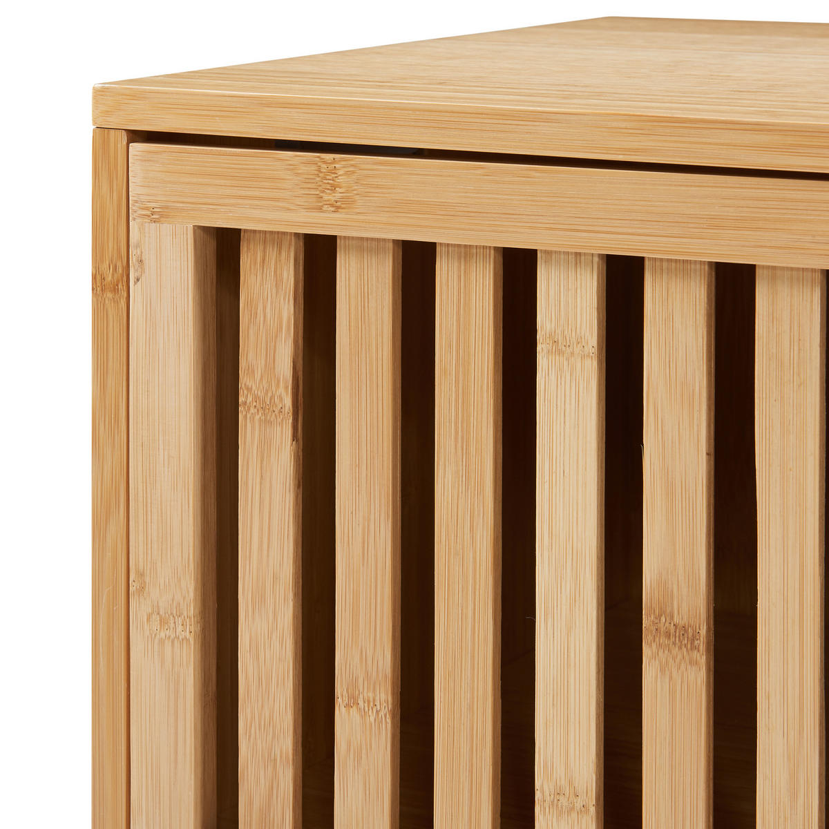 NACHTTISCH Ypäjä - Naturfarben, Naturmaterialien (42/50/39cm) - [en.casa]