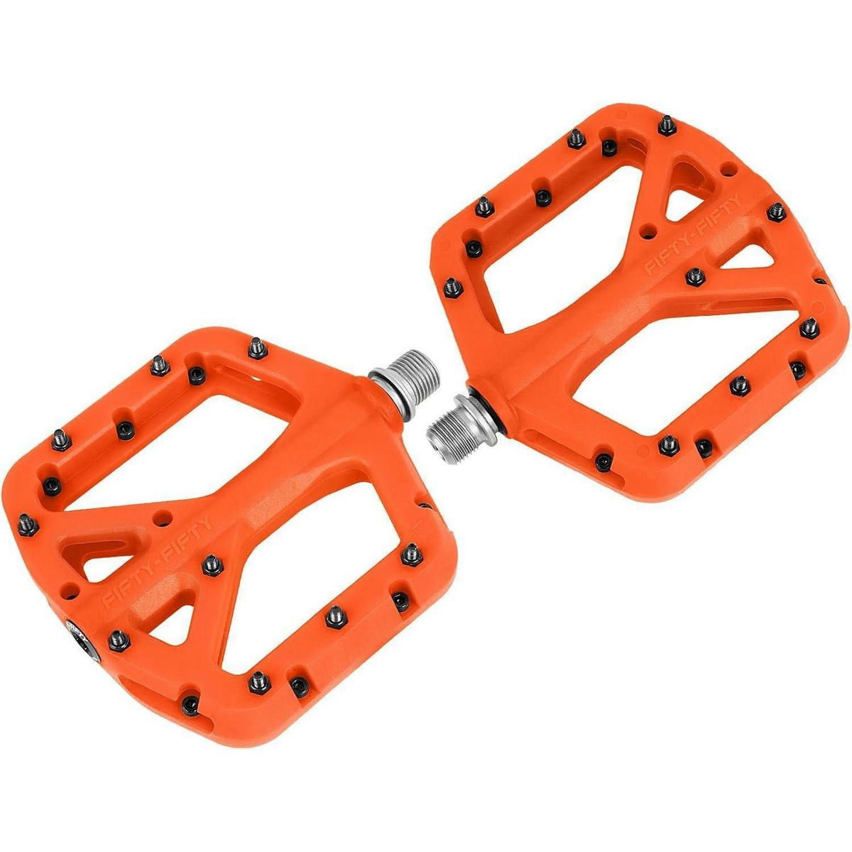 FAHRRADPEDALE Nylon Composite Orange - Orange, Kunststoff (10.4/1.5/10.6cm)
