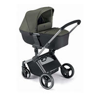 KOMBI-KINDERWAGEN Next Evo 3-in-1 inkl. Auto-Babyschale und faltbare Wanne - Grün, Kunststoff (1090/530/675cm) - Cam il Mondo del Bambino S.p.A.