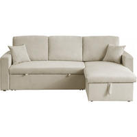 ECKSOFA alain beige - Beige, Textil (145/221cm) - Habitat Garten