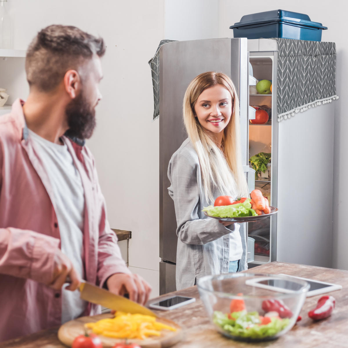 WASCHMASCHINENAUFLAGE - Grau, Kunststoff/Textil (130/0.5/55cm) - Relaxdays