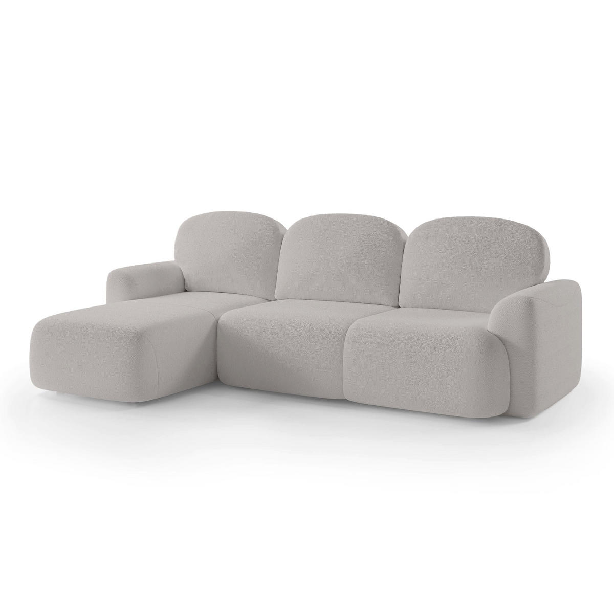 ECKSOFA Bulu Multicolor - Multicolor, Textil (260/95/163cm) - Pillovely